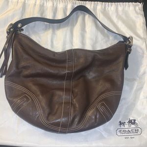 Coach Brown leather Hobo Bag